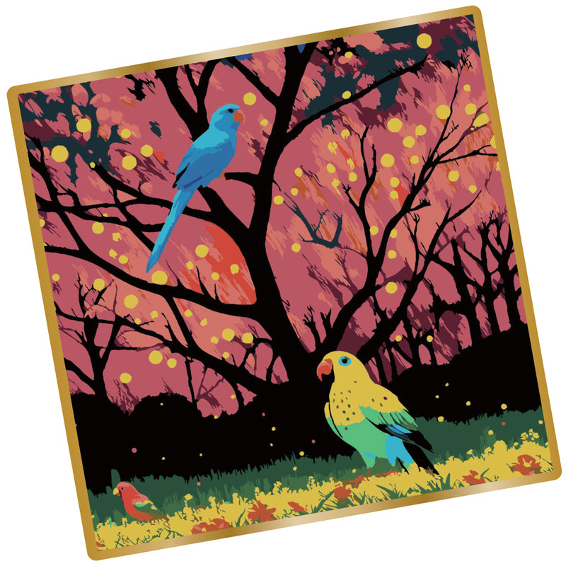 Load image into Gallery viewer, Metallic Paint By Number Bird