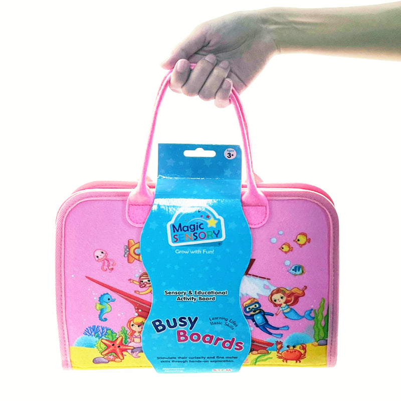 Load image into Gallery viewer, Busy Board Pink