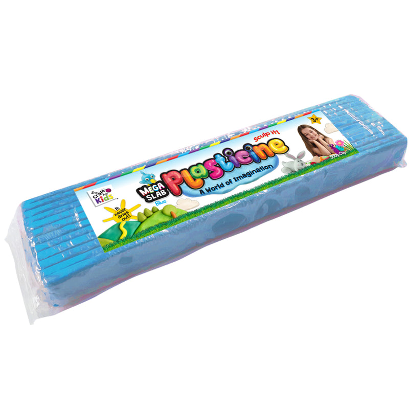 Load image into Gallery viewer, Plasticine 500 Gram Block - Blue