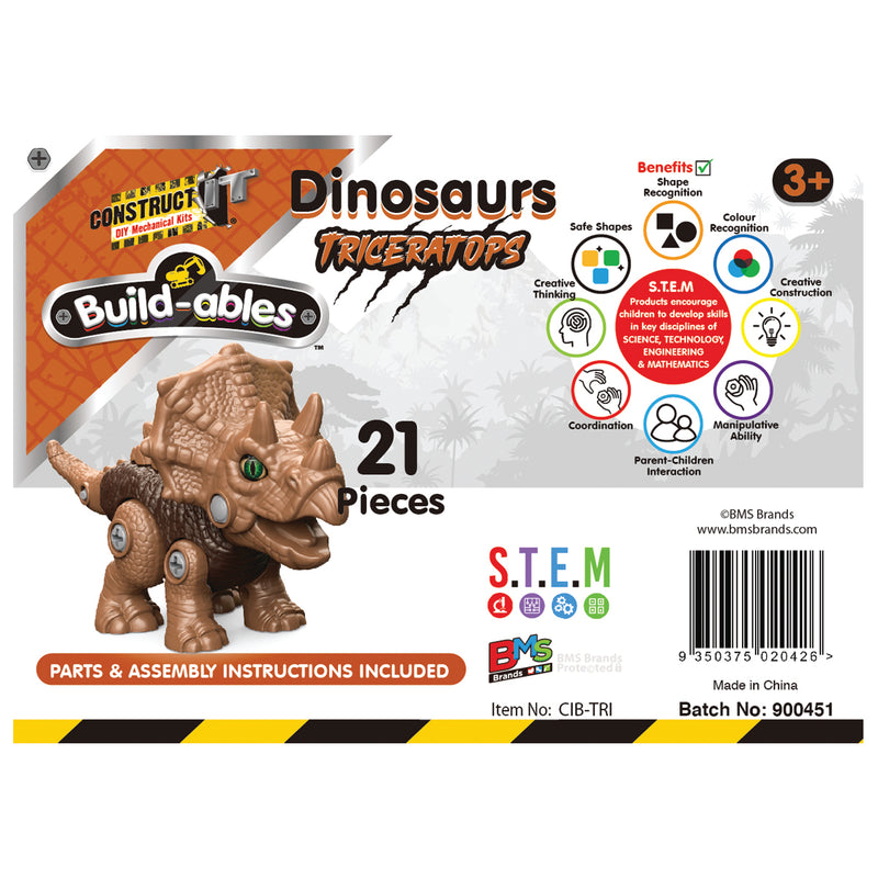 Load image into Gallery viewer, Build-ables - Triceratops