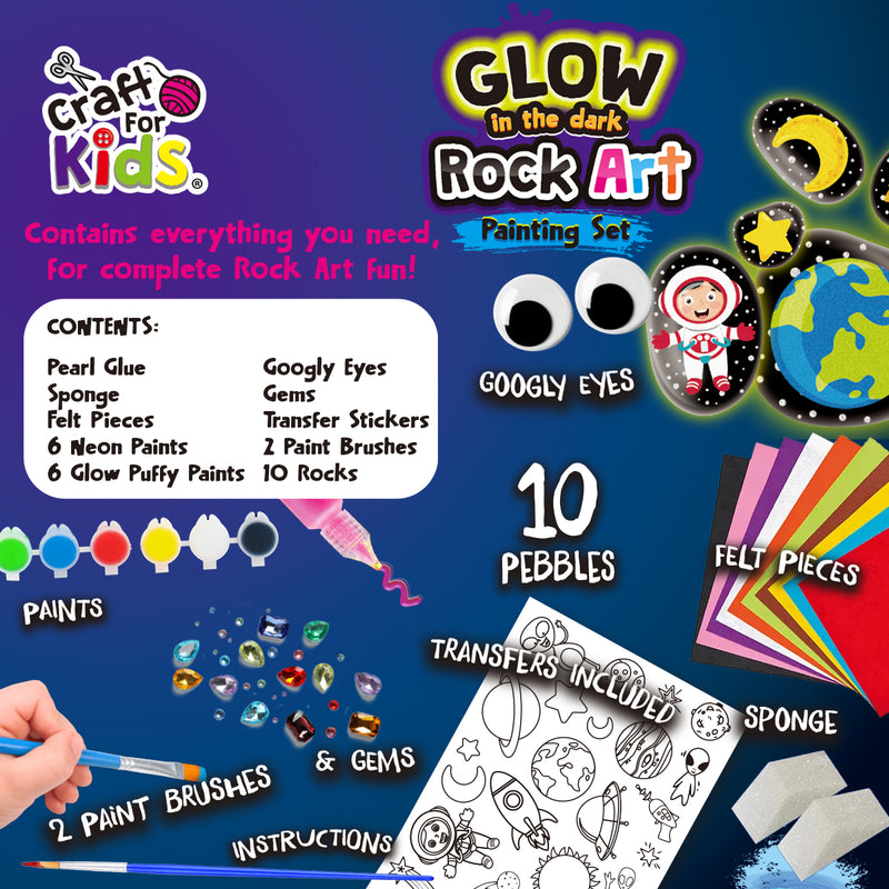Load image into Gallery viewer, Ultimate Glow Rock Painting Kit