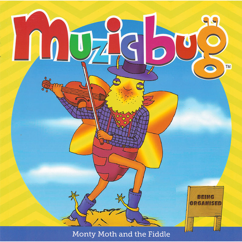 Load image into Gallery viewer, Muzicbug-Monty Moth & the Fiddle