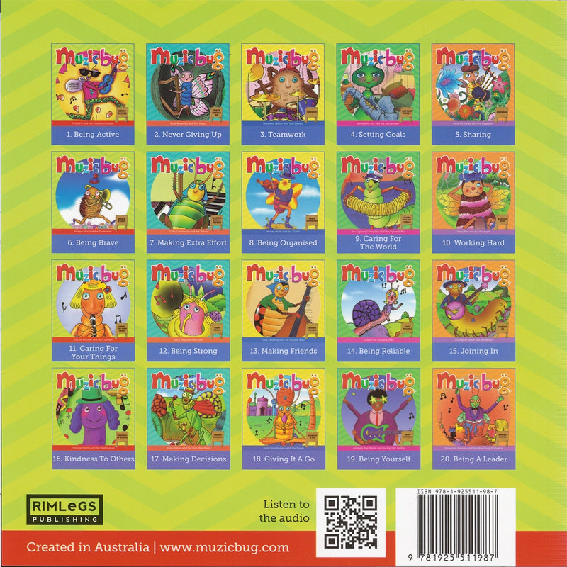 Load image into Gallery viewer, Muzicbug-Winnie Worm & the Harmonica