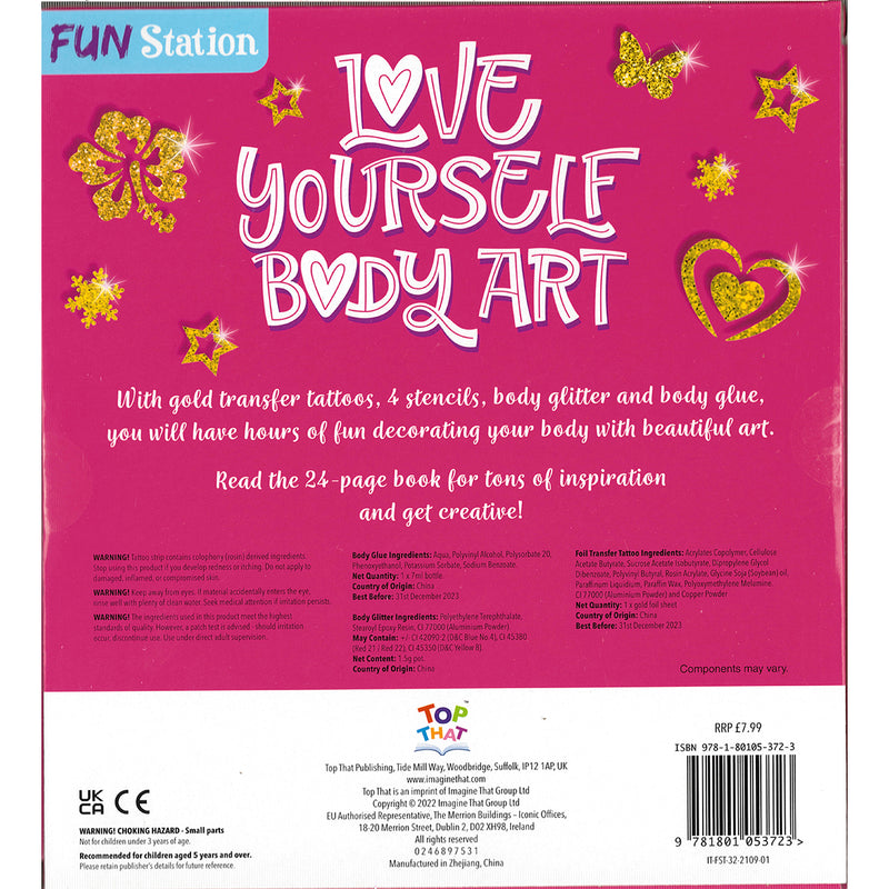 Load image into Gallery viewer, Love Yourself Body Art