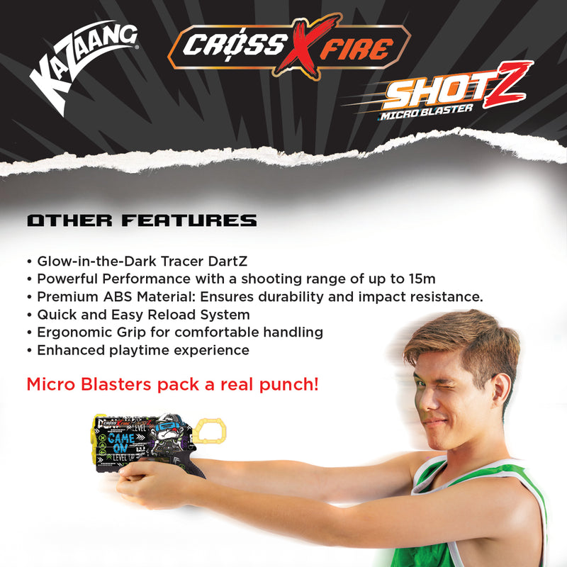 Load image into Gallery viewer, CrossXFire Shotz - Mini Blaster - Game On