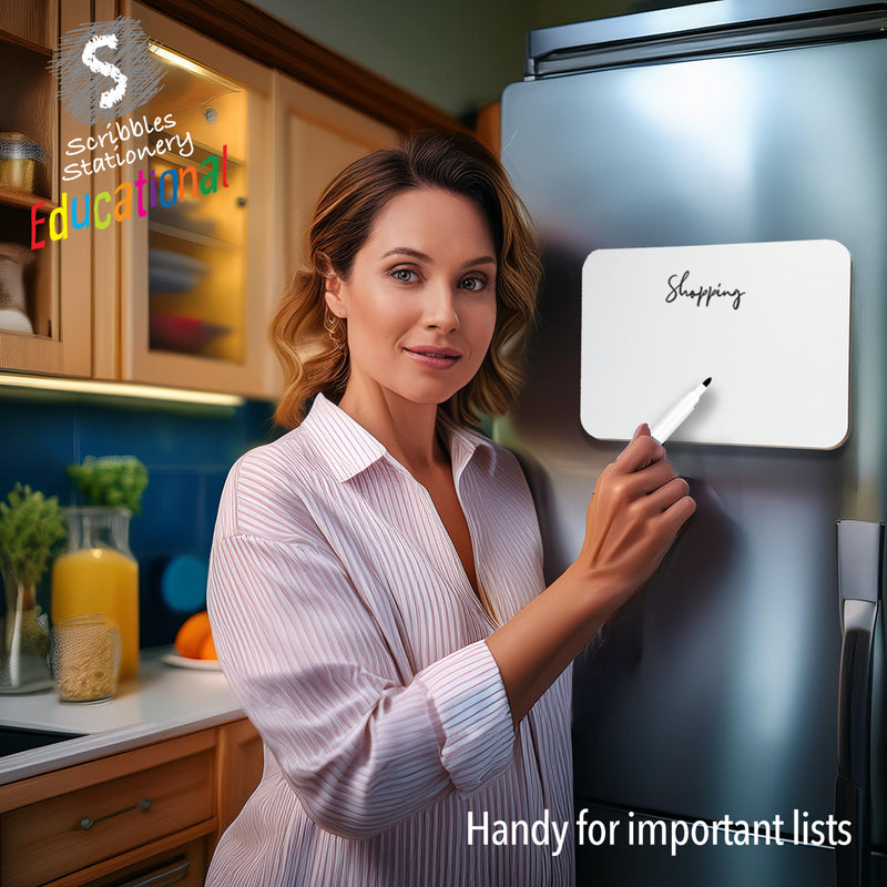 Load image into Gallery viewer, A4 Dual Sided Wooden Whiteboard