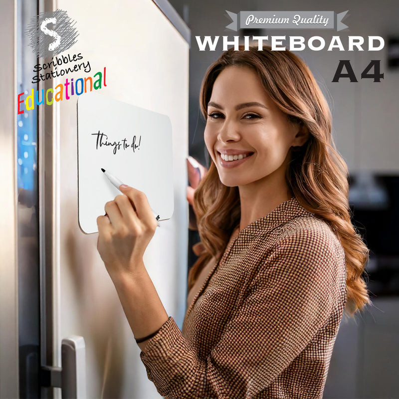 Load image into Gallery viewer, A4 Dual Sided Wooden Whiteboard