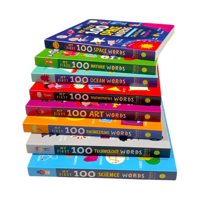 Load image into Gallery viewer, My First S.T.E.A.M. and Words Library (8 Book Boxed Set)