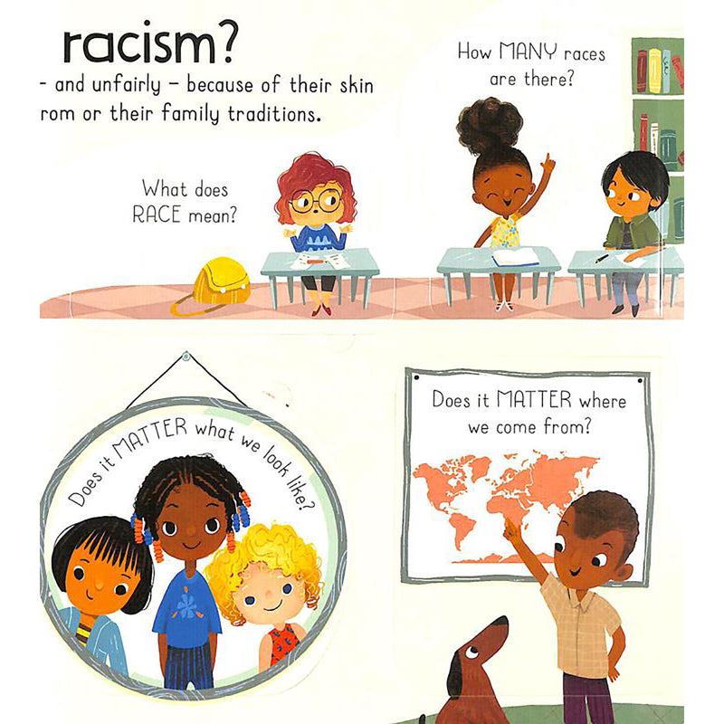 Load image into Gallery viewer, Lift the Flap First Questions and Answers What Is racism?