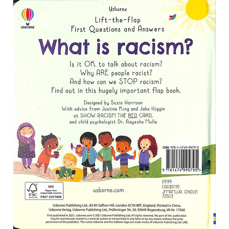 Load image into Gallery viewer, Lift the Flap First Questions and Answers What Is racism?