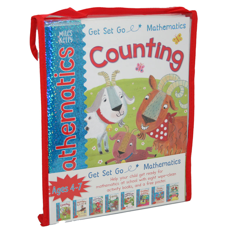 Load image into Gallery viewer, Get Set Go Mathematics: 8 pack with poster