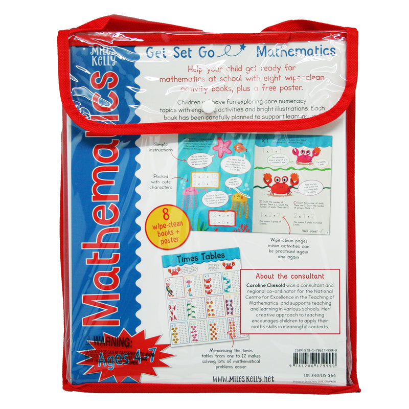 Load image into Gallery viewer, Get Set Go Mathematics: 8 pack with poster