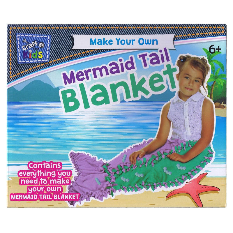 Load image into Gallery viewer, Make Your Own Mermaid Tail Blanket