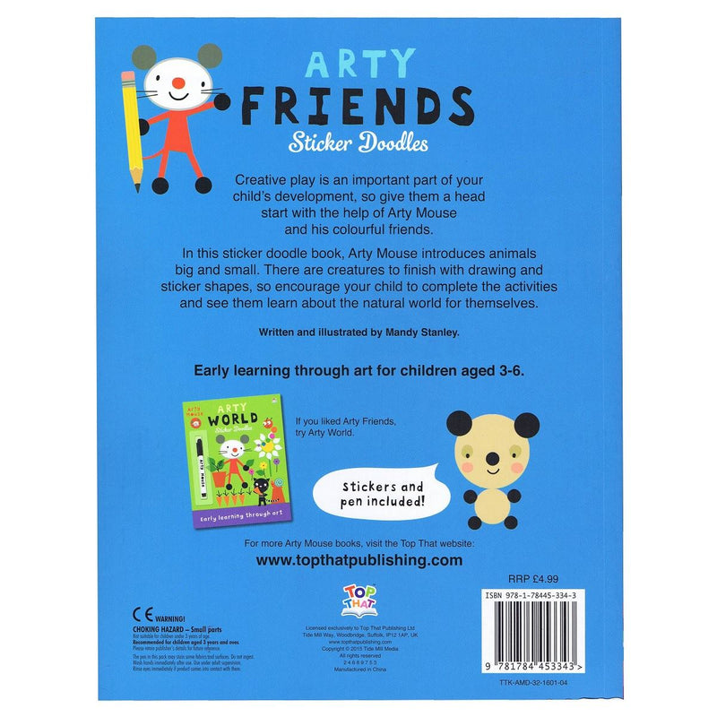 Load image into Gallery viewer, Arty Friends Sticker Doodles