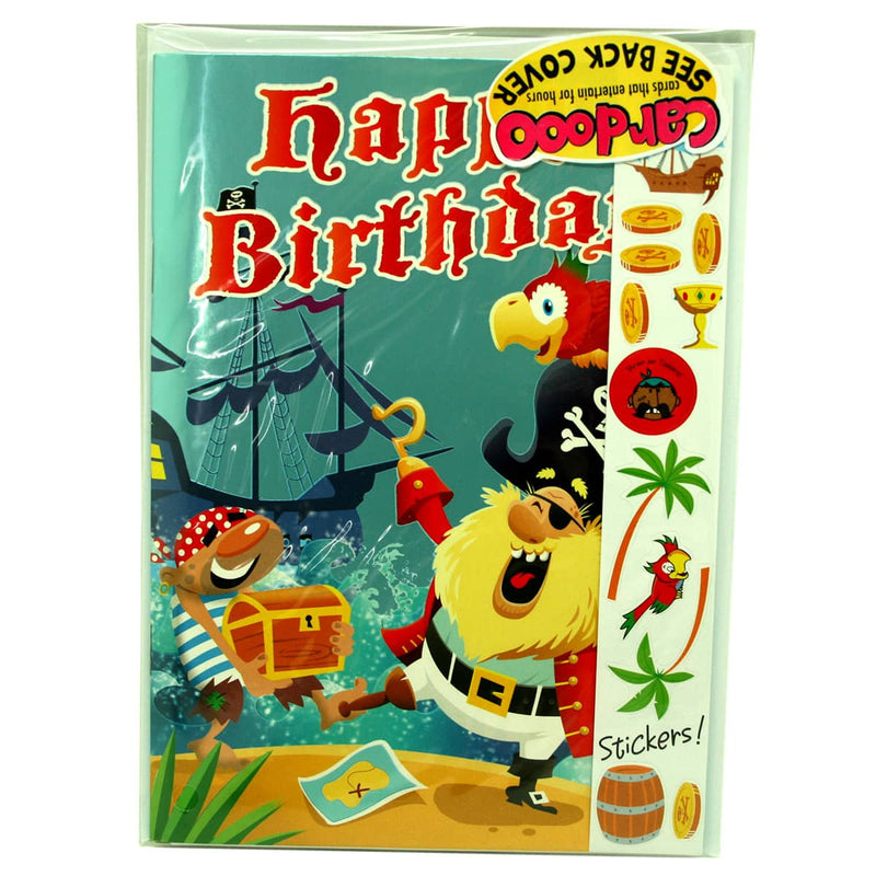 Load image into Gallery viewer, Happy Birthday - Pirates, by Mark Davis , By Catharine Pitt and Mackerel Design