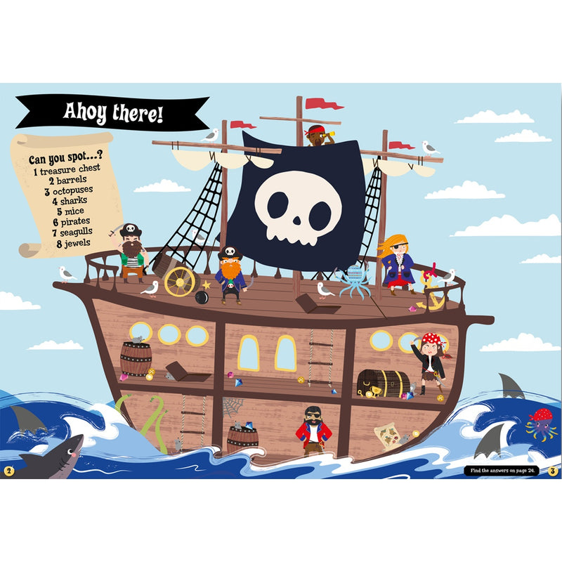 Load image into Gallery viewer, Puffy Stickers: Pirates Say Arghh
