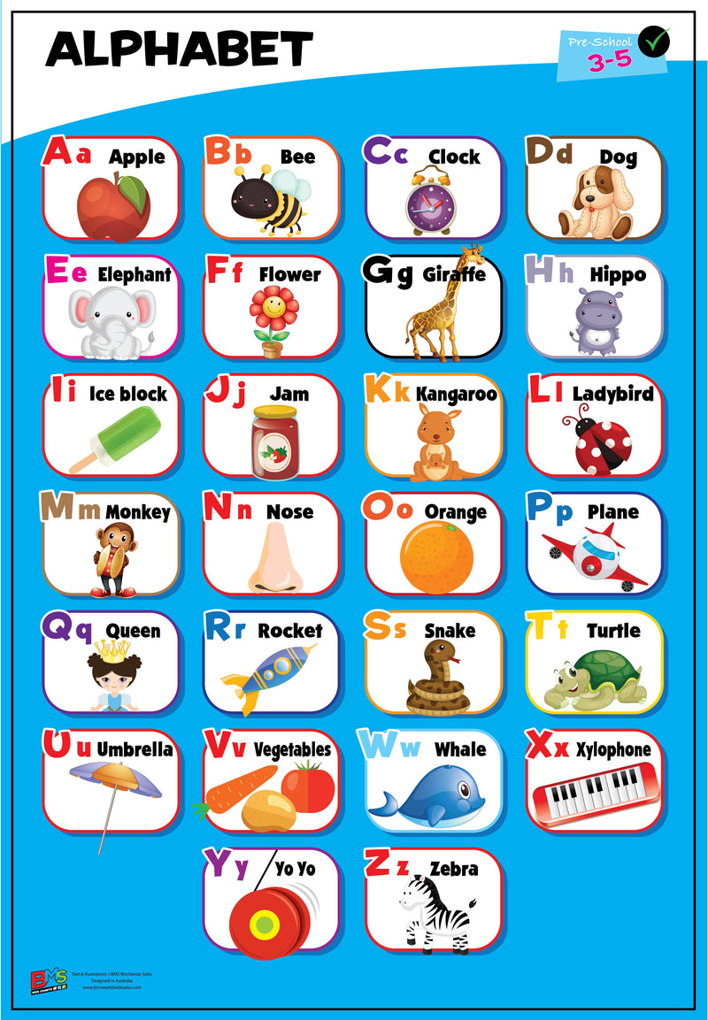 Load image into Gallery viewer, My Wall Chart Pack Preschool