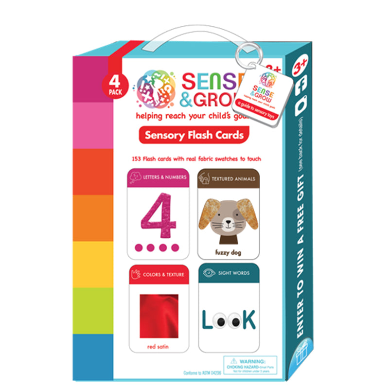 Load image into Gallery viewer, Sense & Grow - Textured Flash Cards - view 2