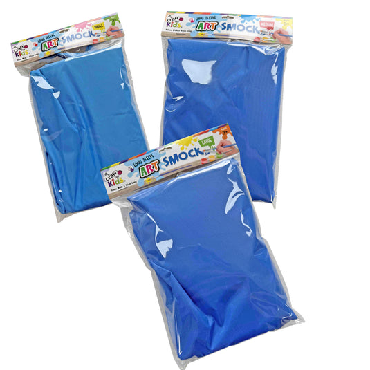 Long Sleeve Art Smock - Small 52cm(W) x 70cm(L)