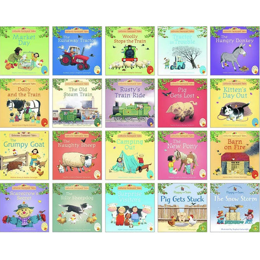Usborne Farmyard Tales 20 Book Set