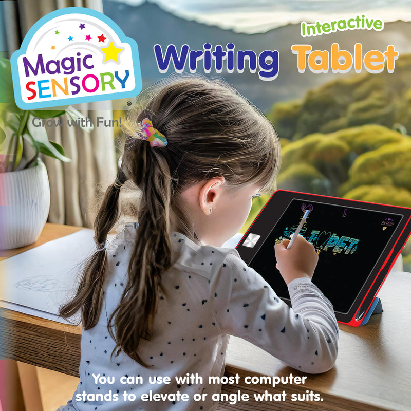 Load image into Gallery viewer, Interactive LCD Writing Tablet - Red Pet (USB Rechargeable)
