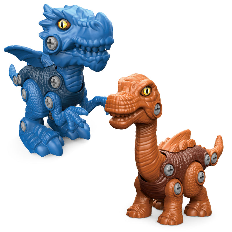 Load image into Gallery viewer, Build-ables Dinosaurs 2 in 1 Cretaceous
