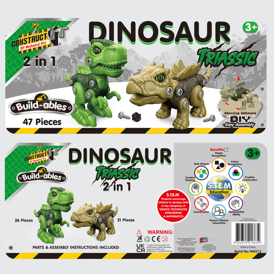 Build-ables Dinosaurs 2 in 1 Triassic