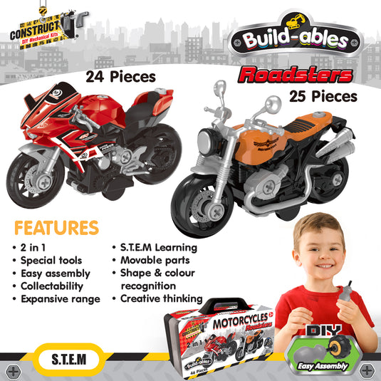 Build-ables - Motorbikes 2 in 1