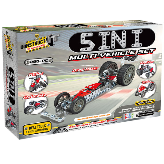 5 in 1 Multi Vehicle Set