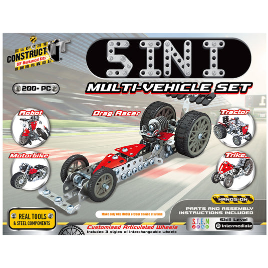 5 in 1 Multi Vehicle Set