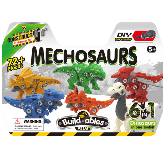 Build-ables Plus 6 in 1 Mechosaurs Pack