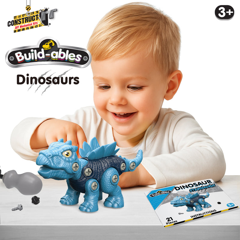 Load image into Gallery viewer, Build-ables - Stegosaurus
