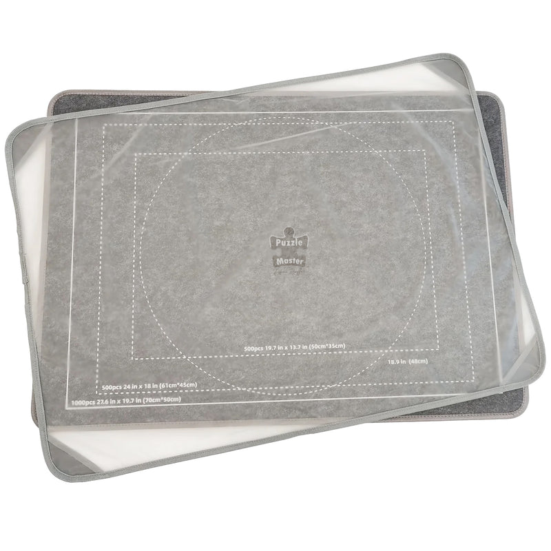 Load image into Gallery viewer, Felt Puzzle Assembly Board with Protective Cover
