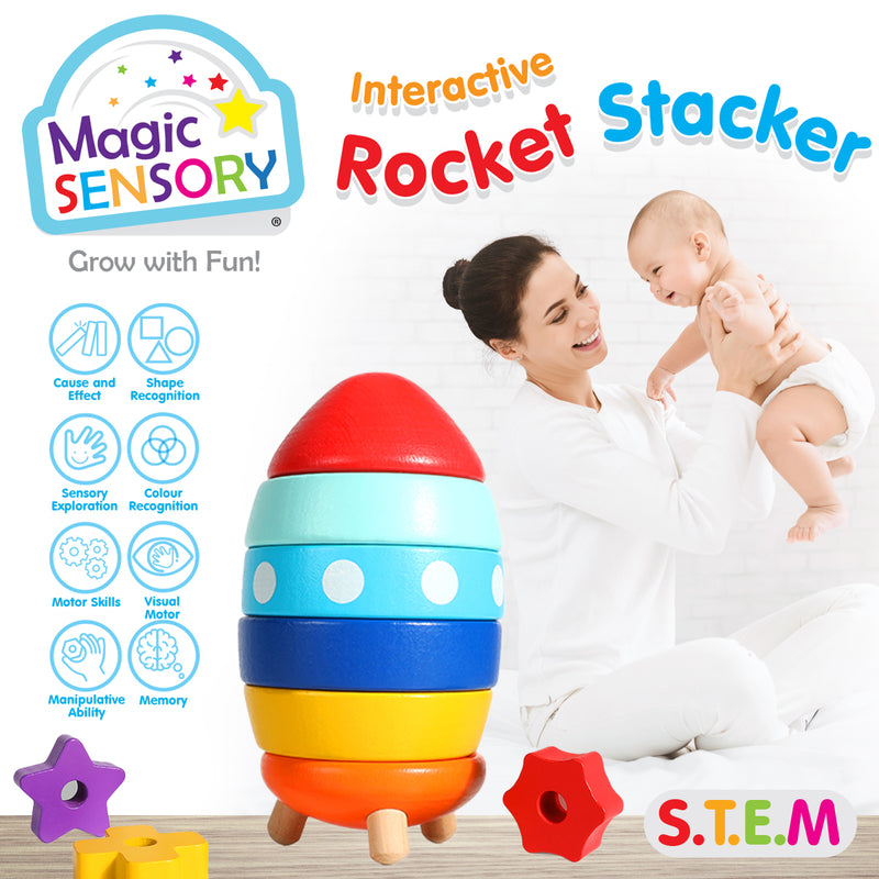 Load image into Gallery viewer, Rocket Stacker
