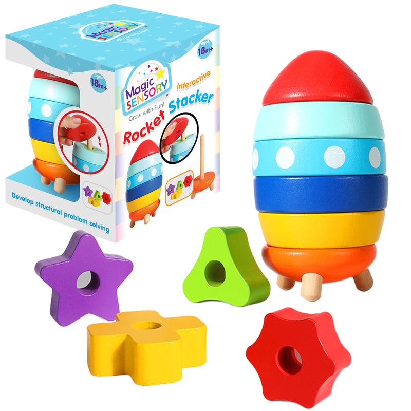 Load image into Gallery viewer, Rocket Stacker
