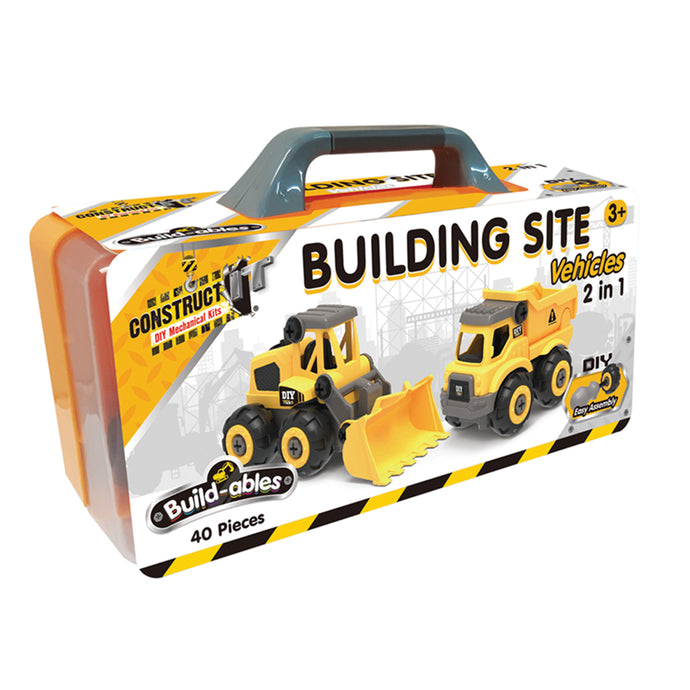 Build-ables - Building Site Vehicles 2 in 1