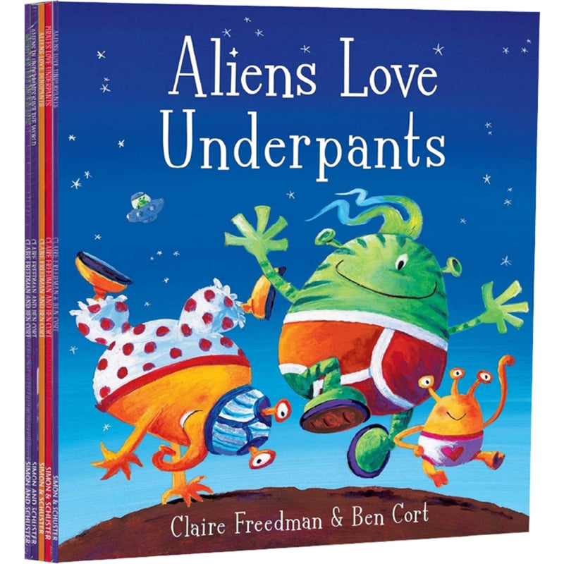 Load image into Gallery viewer, Aliens Love Underpants pack
