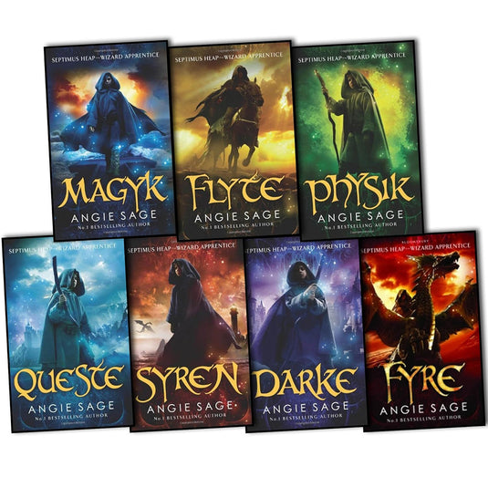 Angie Sage Septimus Heap 7 Books Collection Set