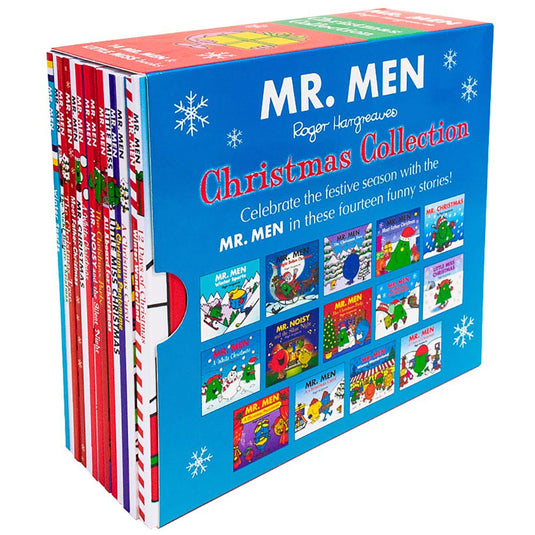 Mr Men and Little Miss Christmas Collection 14 Books Slipcase Box