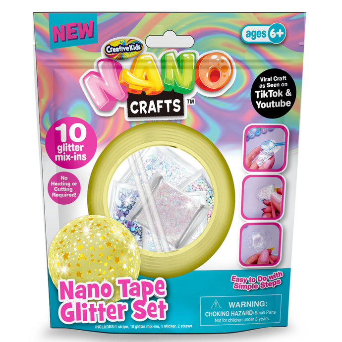 Nano Tape Glitter Set - Yellow