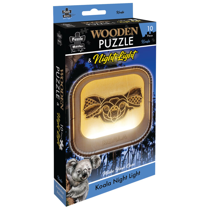 Wooden Night Light Puzzle Koala