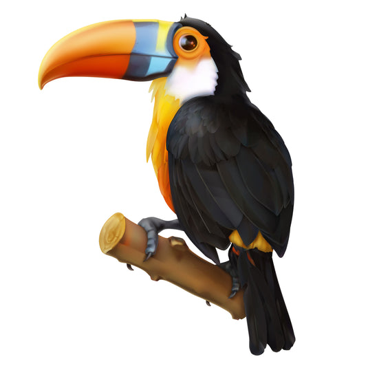 135 Piece Wooden Jigsaw Puzzle, Toucan