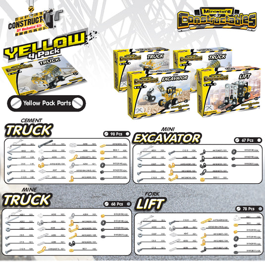 Constructables Yellow Pack