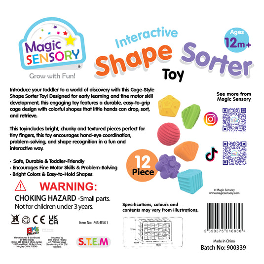 Shape Sorting Bin