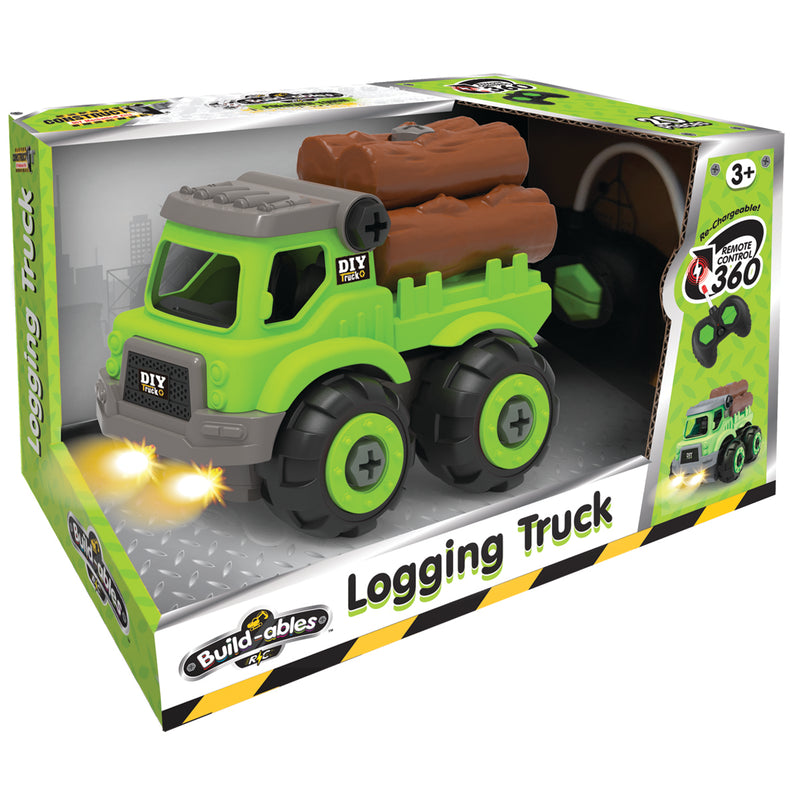 Load image into Gallery viewer, Build-ables RC - Logging Transport Truck
