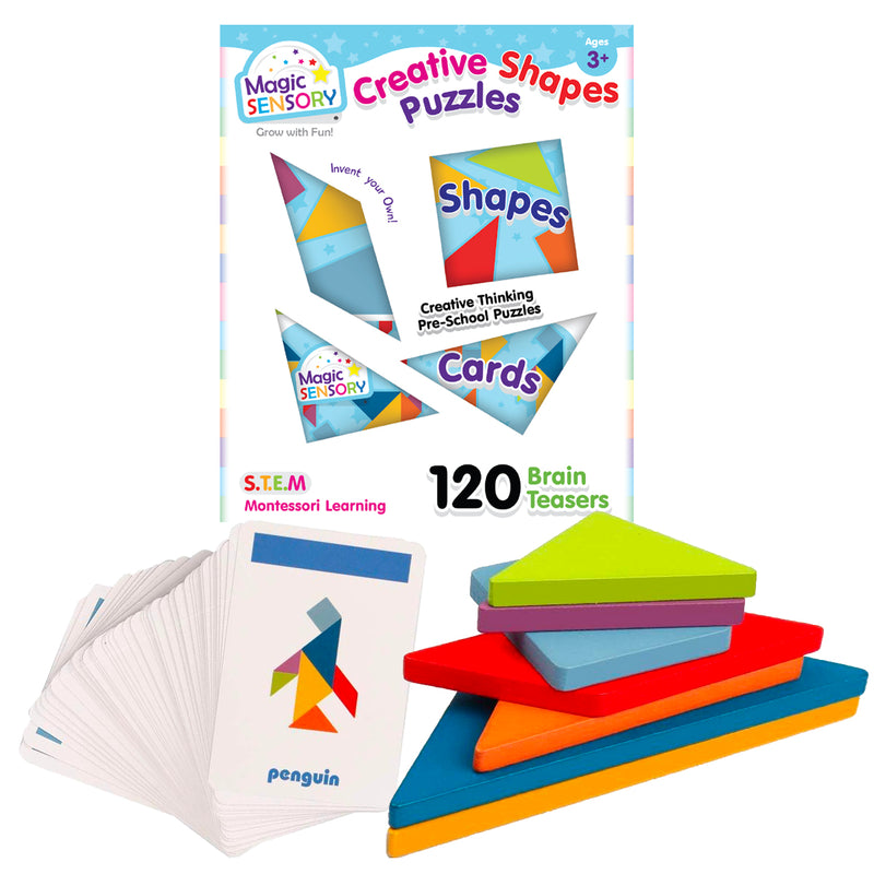 Load image into Gallery viewer, Creative Shapes Puzzles
