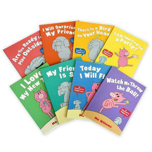 Elephant and Piggie 8 book Set