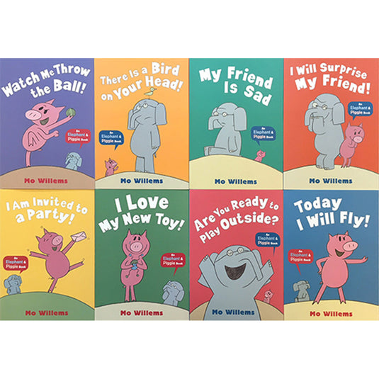 Elephant and Piggie 8 book Set