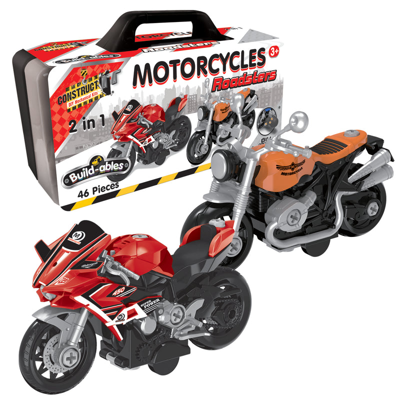 Load image into Gallery viewer, Build-ables - Motorbikes 2 in 1
