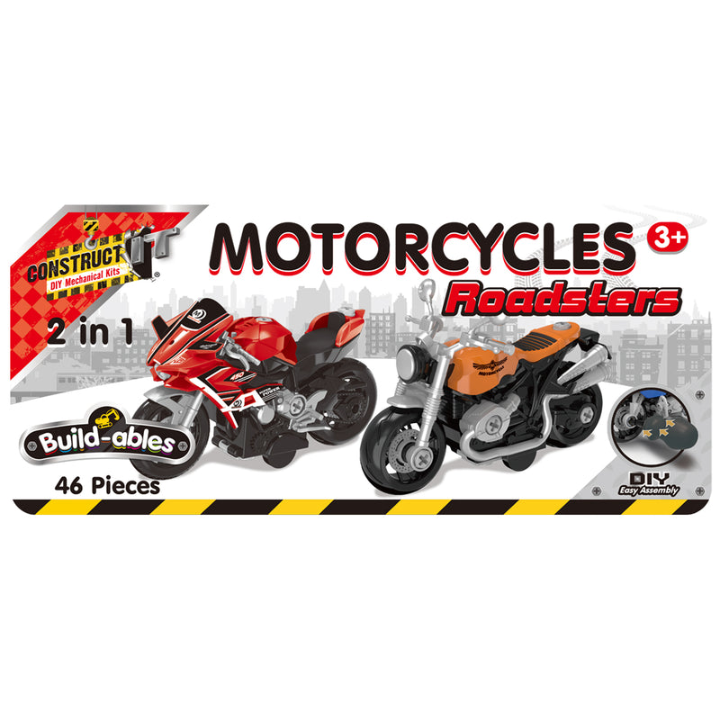Load image into Gallery viewer, Build-ables - Motorbikes 2 in 1
